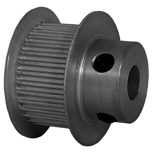 B&B Manufacturing 32-2P09-6FA3, Timing Pulley, Aluminum, Clear Anodized, 32-2P09-6FA3 - main
